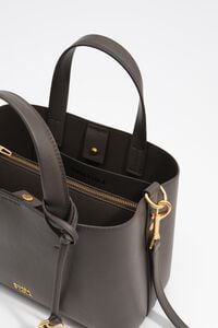 Medium elephant leather Chihuahua tote bag