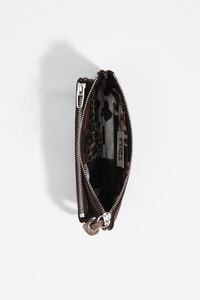 Cartera pocket nylon moca