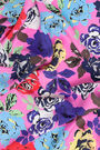 Bandana seda rosas fucsia Bandana seda rosas fucsia