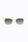 Gafas de sol cuadradas crema Gafas de sol cuadradas crema