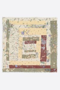 Mascada patchwork romantic flowers