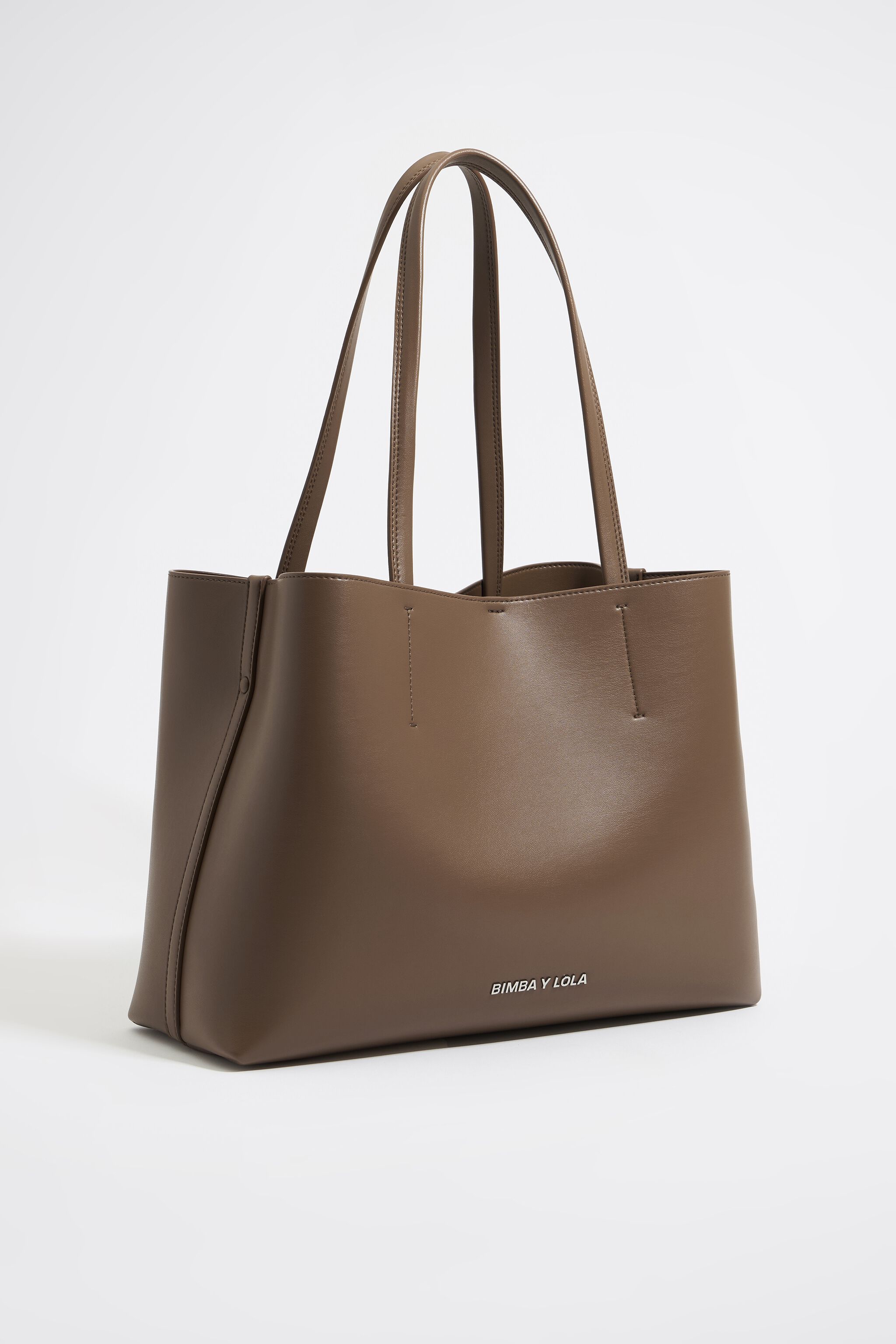 Taupe shopper bag deals