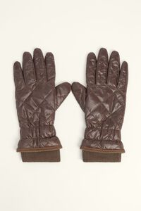 Guante acolchado nylon caqui