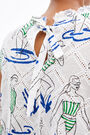 White Swim Girls A-line blouse White Swim Girls A-line blouse