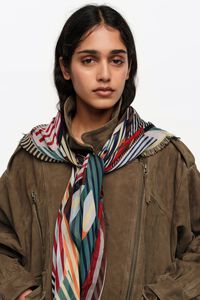 Mascada logo XL geom&eacute;trico aguamarina