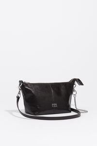 Small burgundy leather Madrid bag