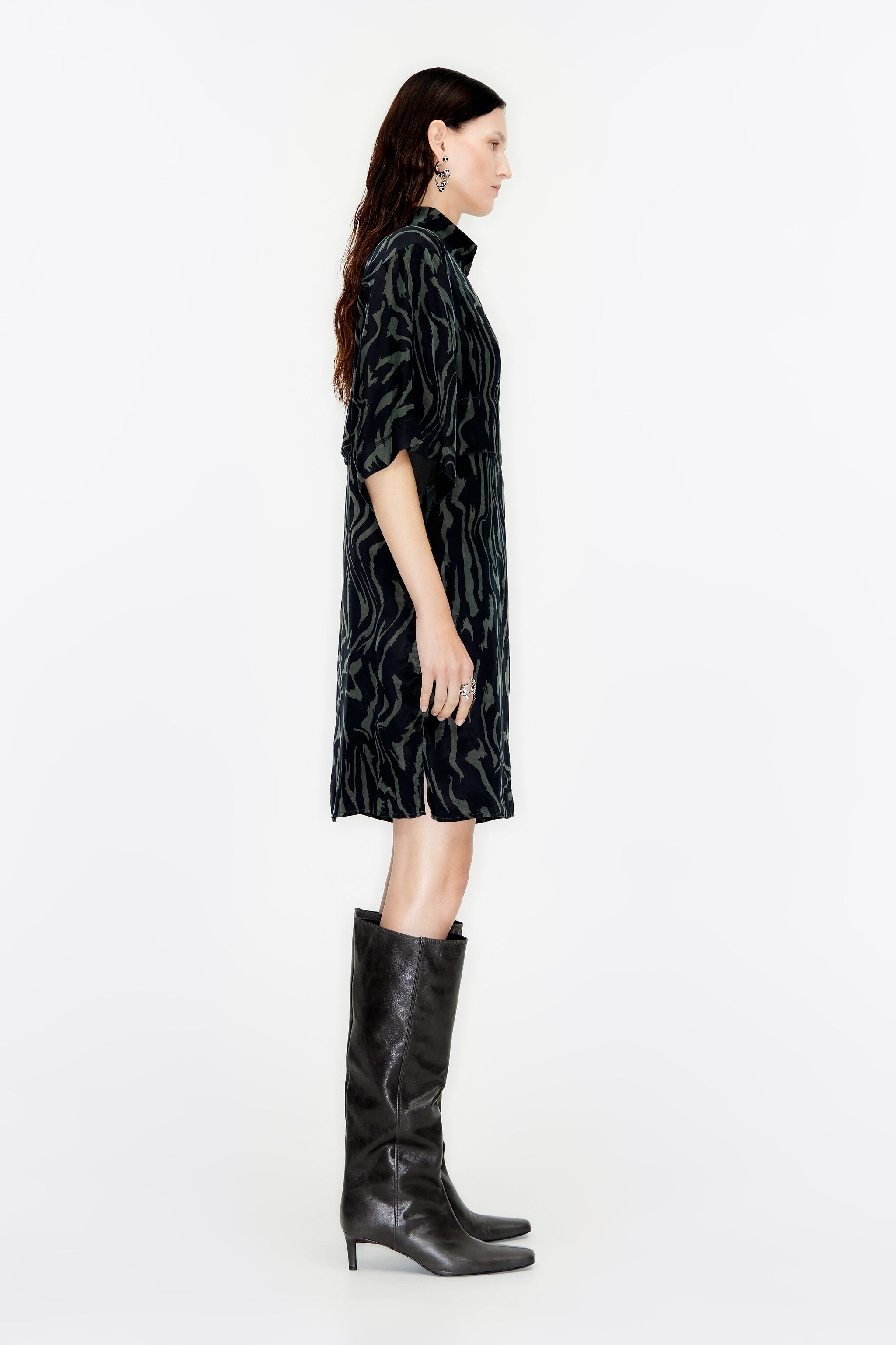 Tiger shirt dress online