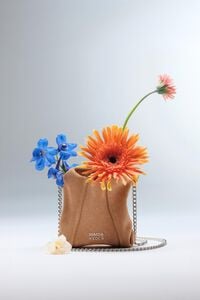 Bolsa Paper micro piel natural