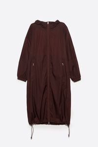Gabardina fluida chocolate