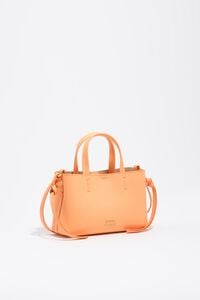 Bolsa mini Chihuahua piel naranja sorbete