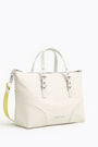 L ivory nylon shopper bag L ivory nylon shopper bag