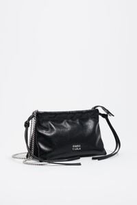 Bolsa sobre mini piel negra