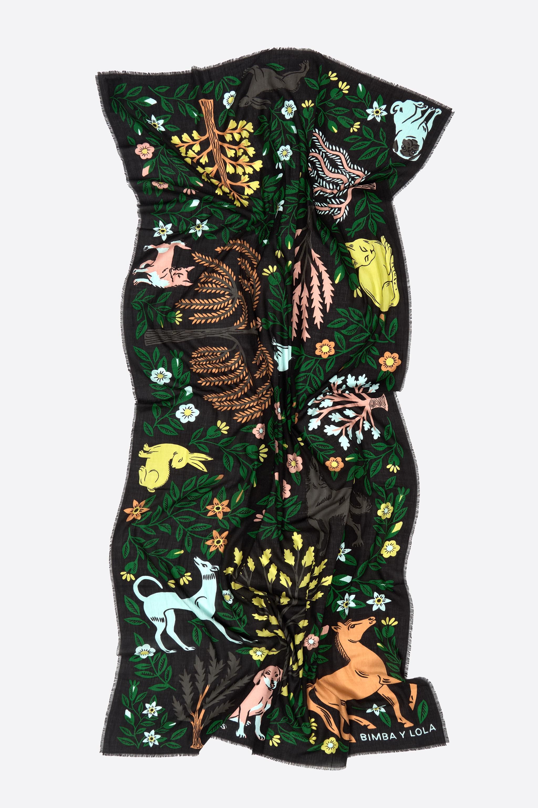 【BIMBA Y LOLA】ゼブラ柄布製スマホストラップ Women's Accessories | BIMBA Y LOLA FW25