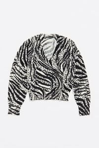 Jersey algod&oacute;n Zebra marfil