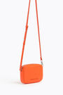 Minibolso piel mandarina Minibolso piel mandarina