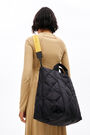 Bolso shopper L acolchado nylon negro Bolso shopper L acolchado nylon negro