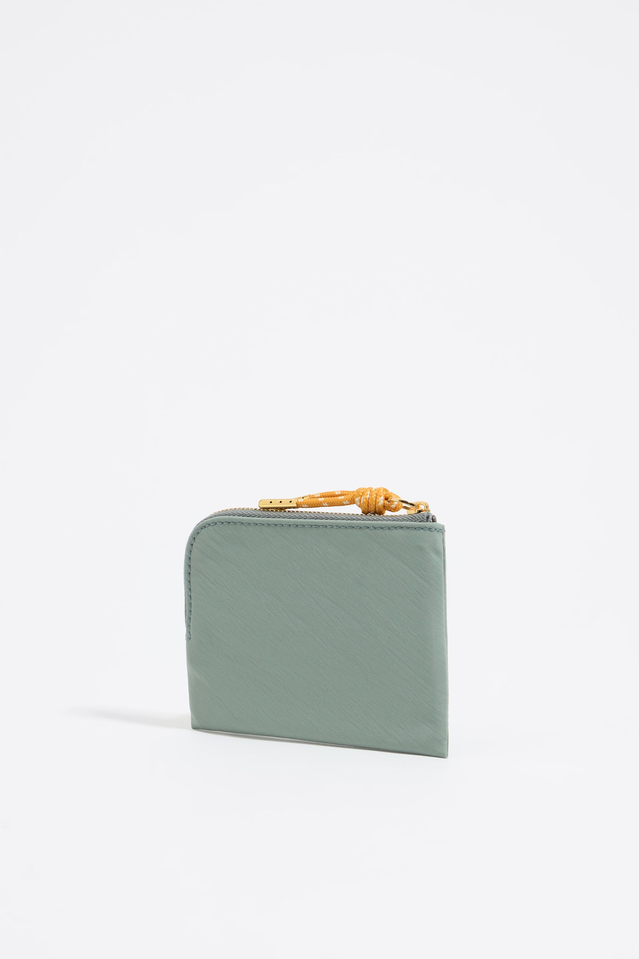Monedero nylon verde agua