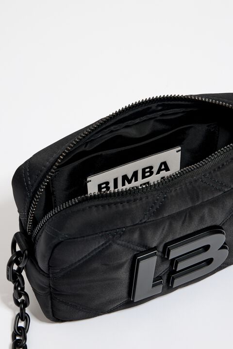 Similar granizo Obsesión Bolso bandolera XS acolchado nylon negro