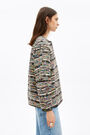 Chaqueta recta multicolor Chaqueta recta multicolor