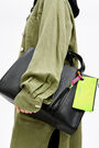 Neon green nylon rectangular coin purse Neon green nylon rectangular coin purse