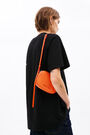 Minibolso piel mandarina Minibolso piel mandarina