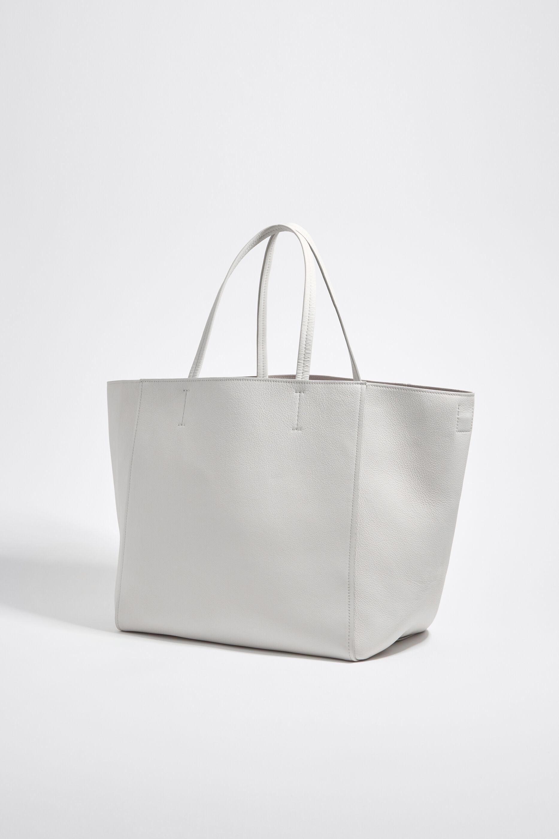 Off white best sale leather tote bag