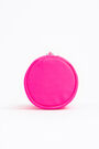 Estuche cilíndrico nylon rosa neón Estuche cilíndrico nylon rosa neón
