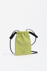 Lime leather mini bag Lime leather mini bag
