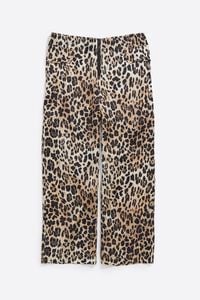 Pantal&oacute;n fluido Leopard beige