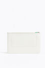 Pearl leather flat make-up case Pearl leather flat make-up case