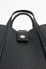 Minibolso tote piel negro Minibolso tote piel negro