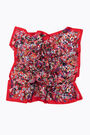 Red garden scarf Red garden scarf