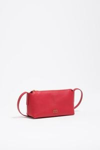 Bolsa mini piel roja