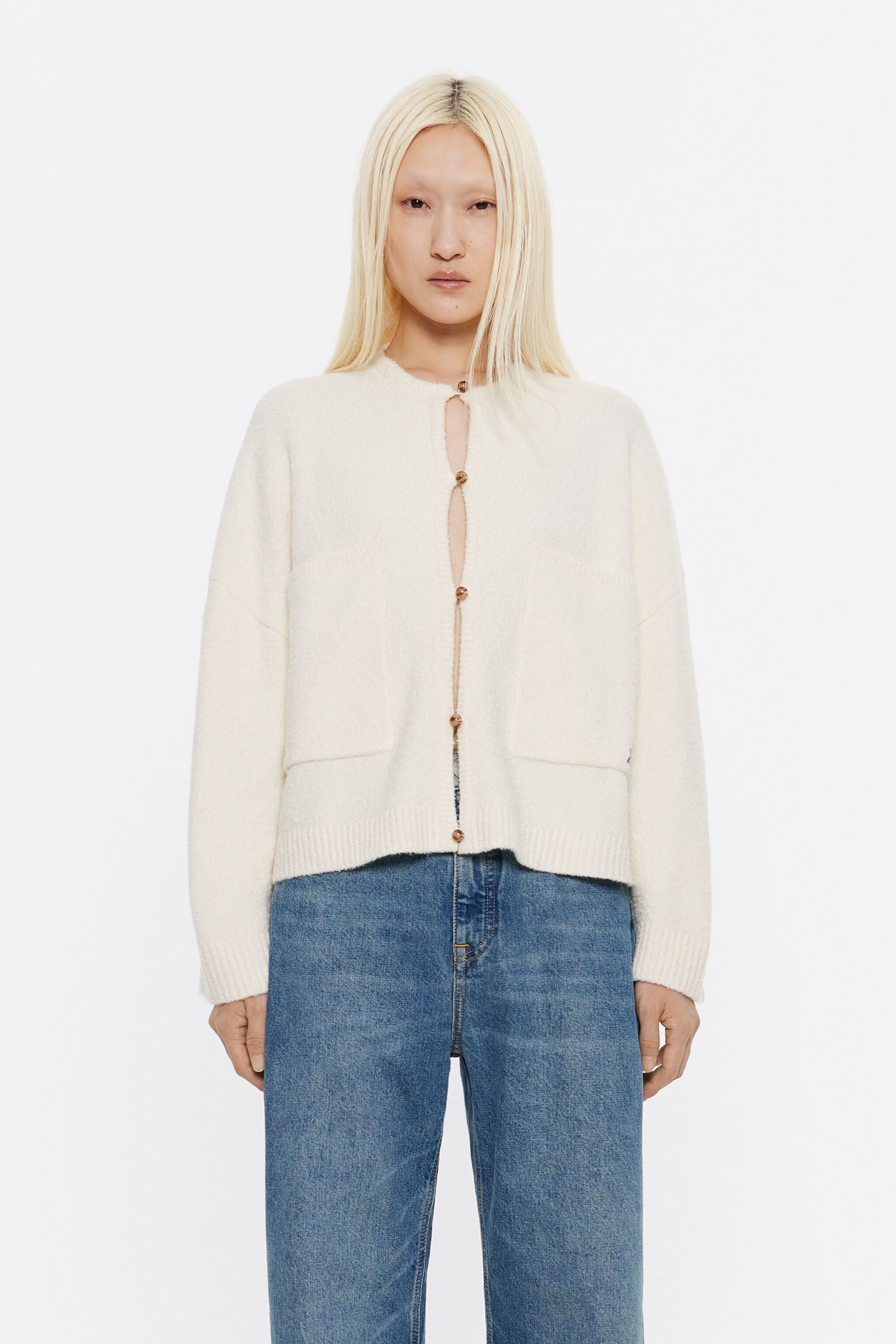 Boxy cardigan online