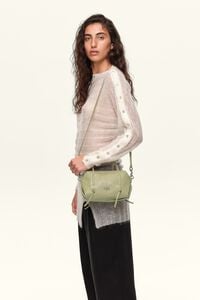Bolsa Lolita mini piel verde pastel