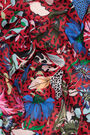 Chal flores silvestres rojo Chal flores silvestres rojo
