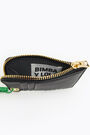 Black leather chain coin purse Black leather chain coin purse
