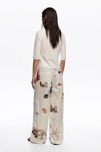 Pantal&oacute;n jogger algod&oacute;n seabed hueso