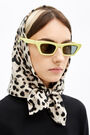 Bandana animal print blanco roto Bandana animal print blanco roto