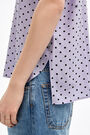 Fluid lilac Dots shirt Fluid lilac Dots shirt