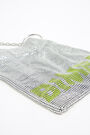 Silver mesh crossbody bag Silver mesh crossbody bag