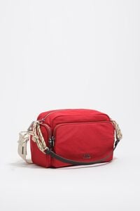 Medium red nylon Pocket bag