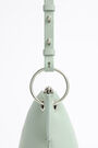 Bolso bandolera trapecio M piel verde pastel Bolso bandolera trapecio M piel verde pastel