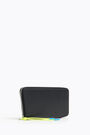 Black leather asymmetrical wallet Black leather asymmetrical wallet