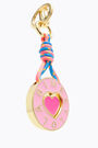 Pink heart key ring Pink heart key ring