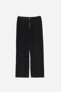 Pantal&oacute;n recto denim negro lavado