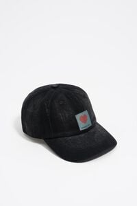 Gorra algodón lavada negra Gorra algodón lavada negra