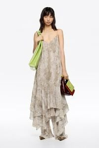 Vestido plisado irregular Snake topo Vestido plisado irregular Snake topo