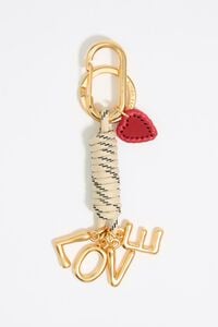 Llavero cabo anudado marfil