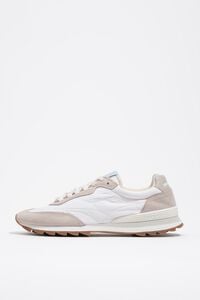 Tenis t&eacute;cnico soft 13 23 piel y nylon blanco